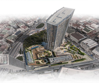 Apartments for sale in installments in Şişli, near Cevahir Mall -  Neda Park Project