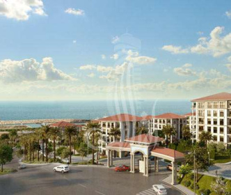 Seafront and Metrobus apartments for sale in Beylikdüzü - Seashell Marmara project