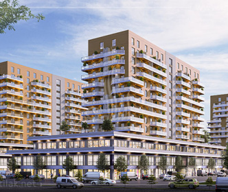 Квартиры на продажу рядом с метро в Бурсе в престижном комплексе Four City Nilufer