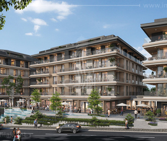 Apartments for sale in central Istanbul, in the prestigious Şişli district - European Residences Şişli