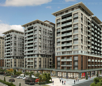 Apartments for sale suitable for Turkish citizenship in Zeytinburnu - Megarden