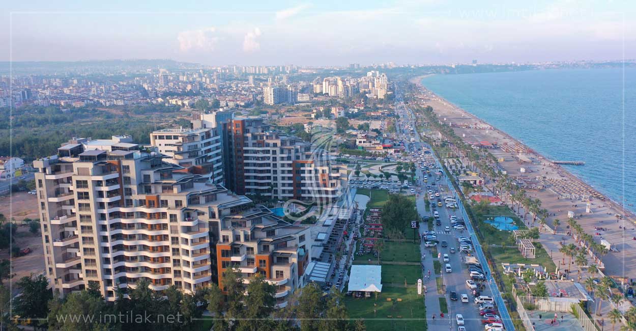 Antalya'da denize sıfır satılık daireler